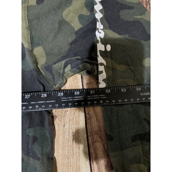 Champion Men's Classic Long Sleeve T Shirt Camo Sleeve Logo Size 3XL XXXL Rare - Picture 4 of 9